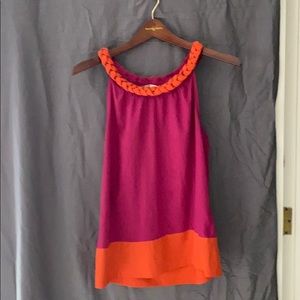 Banana Republic block color top